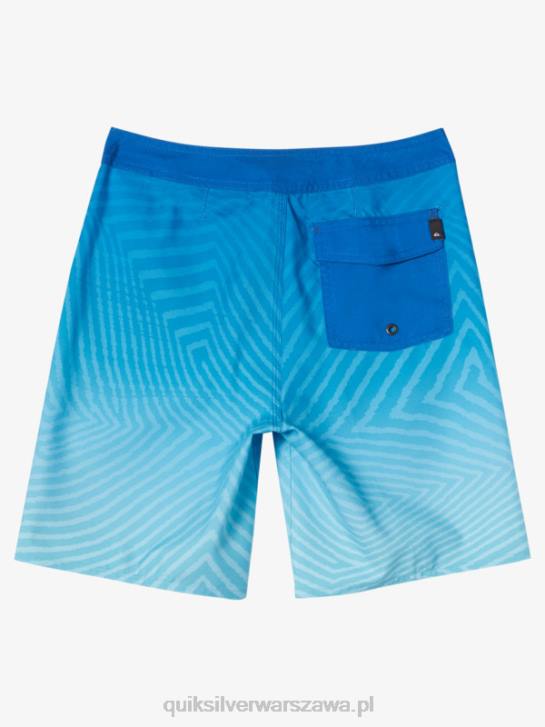 chłopcy Quiksilver 8-16 codziennych szortów typu Warp Fade 17 4DBV2165 nurkowanie w kolorze niebieskim