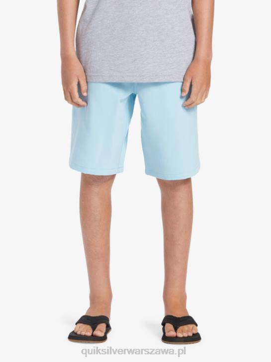 chłopcy Quiksilver 8-16 ocean elastyczne 18 amfibii szorty na desce 4DBV2068 niebieskie niebo