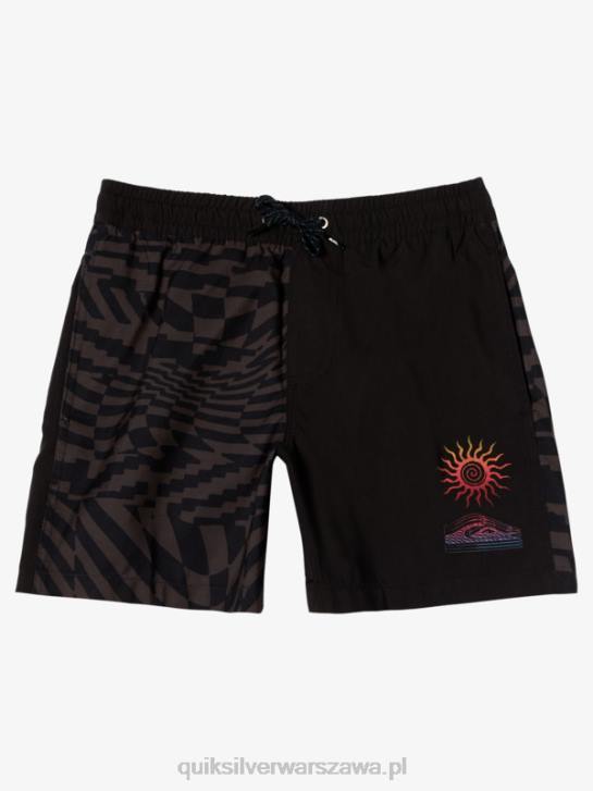 chłopcy Quiksilver 8-16 radykalnych 14 salw 4DBV1989 czarny
