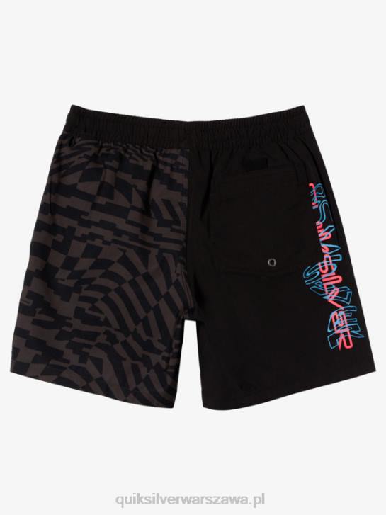 chłopcy Quiksilver 8-16 radykalnych 14 salw 4DBV1989 czarny