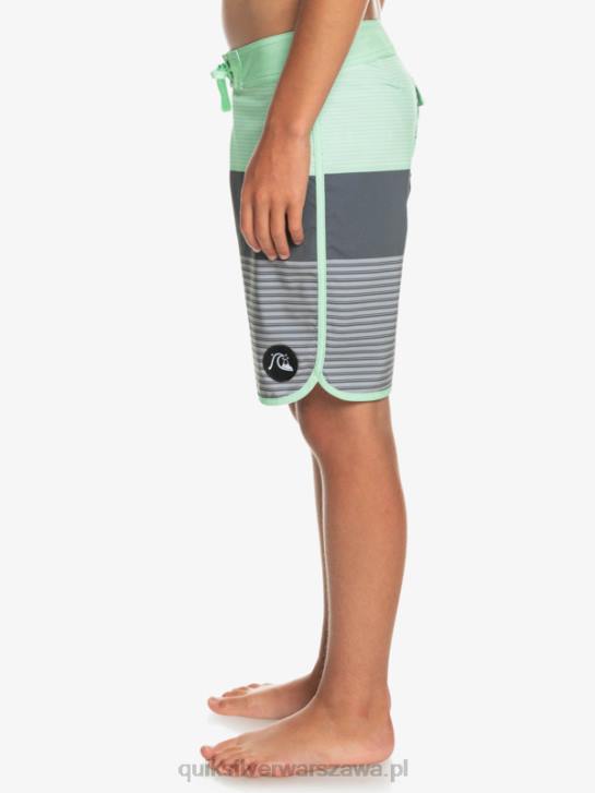 chłopcy Quiksilver 8-16 surfsilk tijuana yth 17 szorty 4DBV2267 Stalowa brama