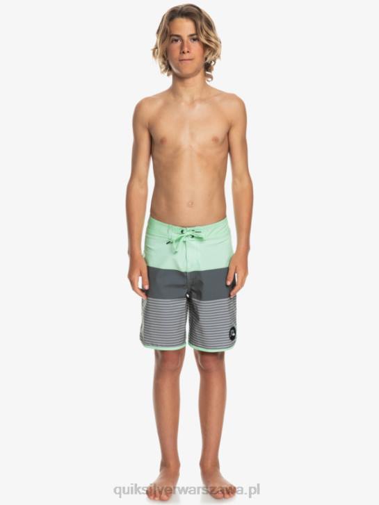 chłopcy Quiksilver 8-16 surfsilk tijuana yth 17 szorty 4DBV2267 Stalowa brama
