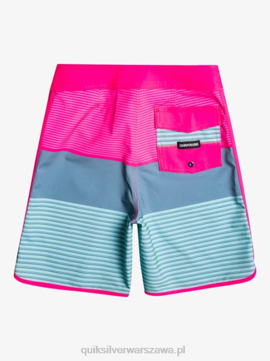 chłopcy Quiksilver 8-16 surfsilk tijuana yth 17 szorty 4DBV2268 różowy glo