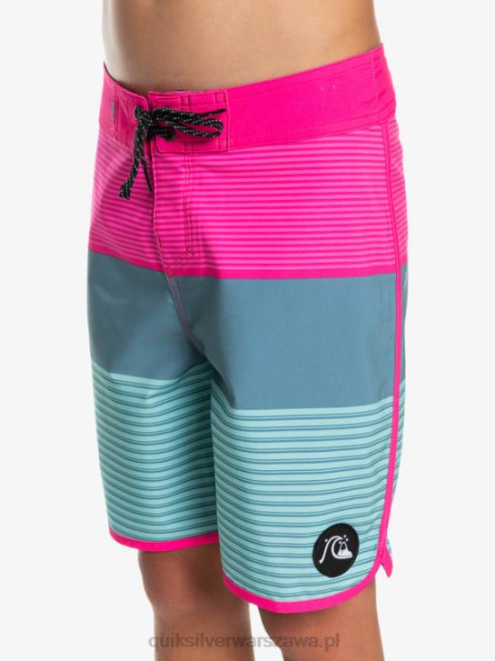 chłopcy Quiksilver 8-16 surfsilk tijuana yth 17 szorty 4DBV2268 różowy glo