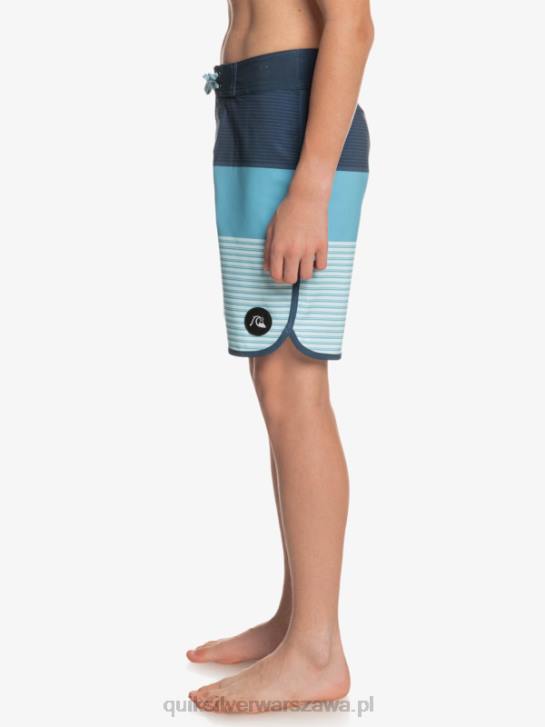 chłopcy Quiksilver 8-16 surfsilk tijuana yth 17 szorty 4DBV2269 insygnia niebieskie