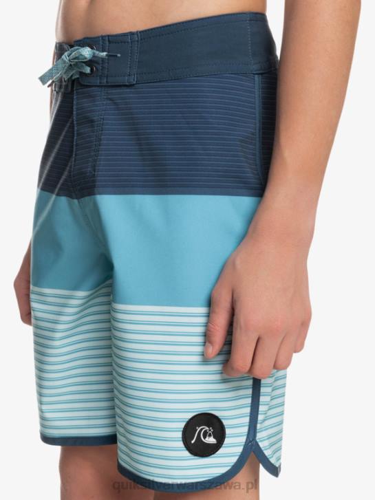 chłopcy Quiksilver 8-16 surfsilk tijuana yth 17 szorty 4DBV2269 insygnia niebieskie