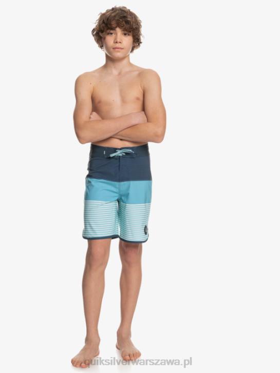 chłopcy Quiksilver 8-16 surfsilk tijuana yth 17 szorty 4DBV2269 insygnia niebieskie