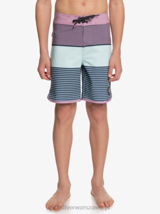 chłopcy Quiksilver 8-16 surfsilk tijuana yth 17 szorty 4DBV2270 zakurzona orchidea