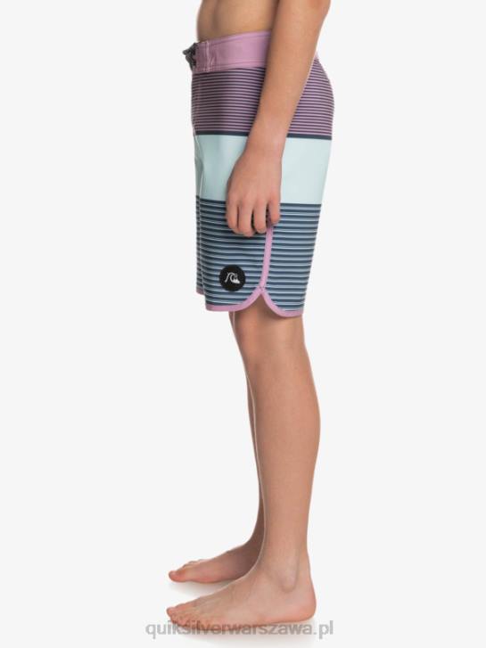 chłopcy Quiksilver 8-16 surfsilk tijuana yth 17 szorty 4DBV2270 zakurzona orchidea