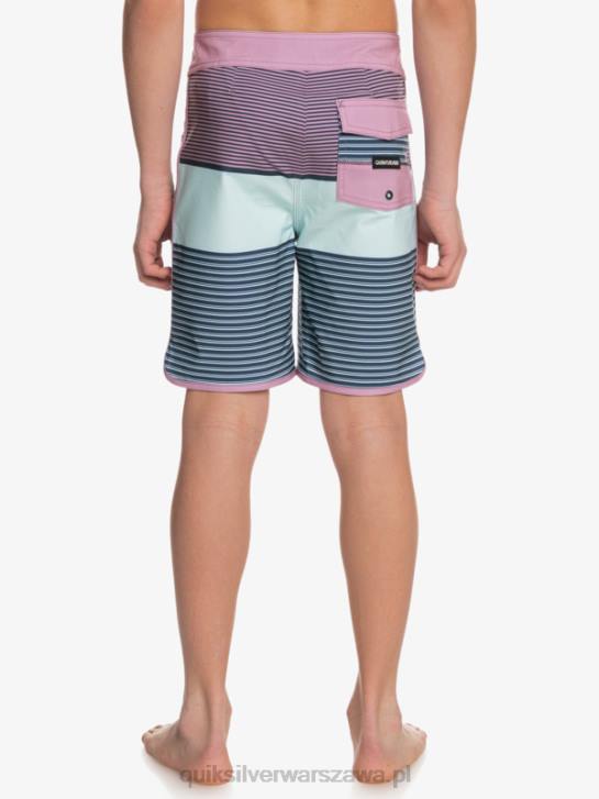 chłopcy Quiksilver 8-16 surfsilk tijuana yth 17 szorty 4DBV2270 zakurzona orchidea