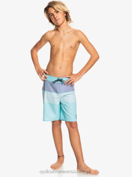 chłopcy Quiksilver 8-16 surfsilk tijuana yth 17 szorty 4DBV2273 anioł niebieski