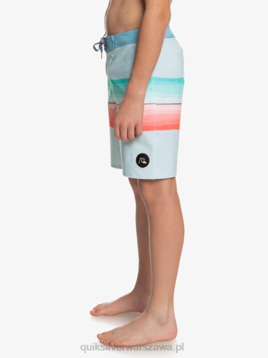 chłopcy Quiksilver 8-16 surfsilk w odcieniu żywicy 17 szorty 4DBV2300 insygnia niebieskie