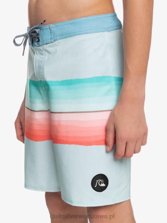 chłopcy Quiksilver 8-16 surfsilk w odcieniu żywicy 17 szorty 4DBV2300 insygnia niebieskie