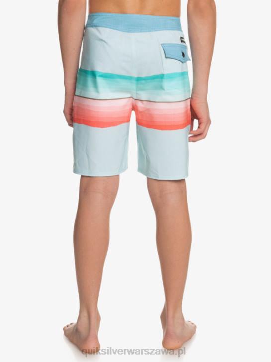 chłopcy Quiksilver 8-16 surfsilk w odcieniu żywicy 17 szorty 4DBV2300 insygnia niebieskie
