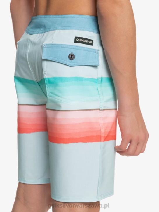 chłopcy Quiksilver 8-16 surfsilk w odcieniu żywicy 17 szorty 4DBV2300 insygnia niebieskie