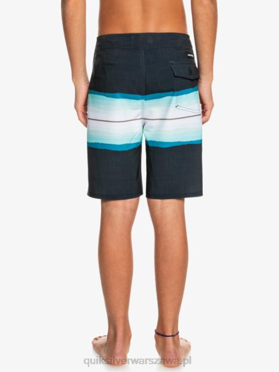 chłopcy Quiksilver 8-16 surfsilk w odcieniu żywicy 17 szorty 4DBV2301 czarny