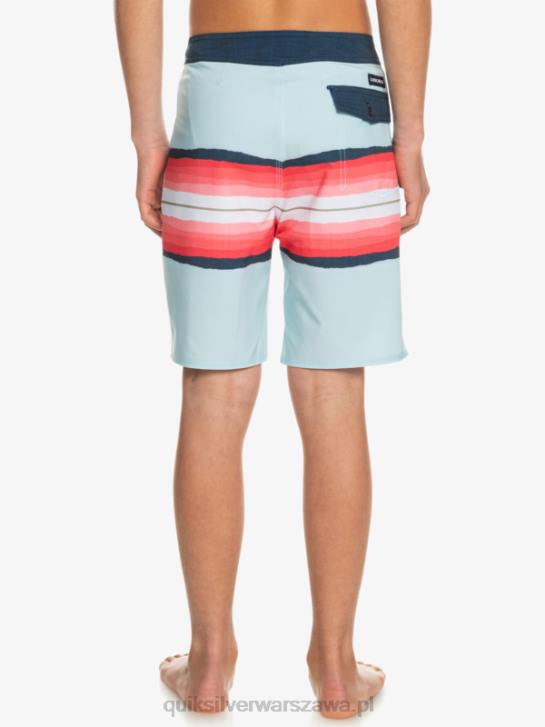 chłopcy Quiksilver 8-16 surfsilk w odcieniu żywicy 17 szorty 4DBV2302 niebiesko szary
