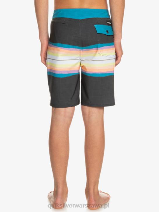 chłopcy Quiksilver 8-16 surfsilk w odcieniu żywicy 17 szorty 4DBV2303 asfalt