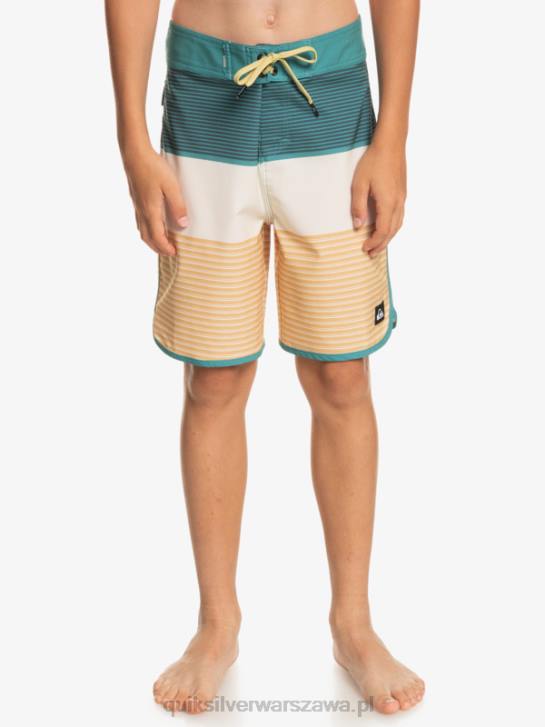 chłopcy Quiksilver 8-16 szorty surfsilk tijuana 17 4DBV1985 pszenica