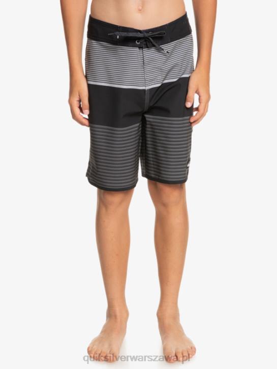 chłopcy Quiksilver 8-16 szorty surfsilk tijuana 17 4DBV1987 czarny