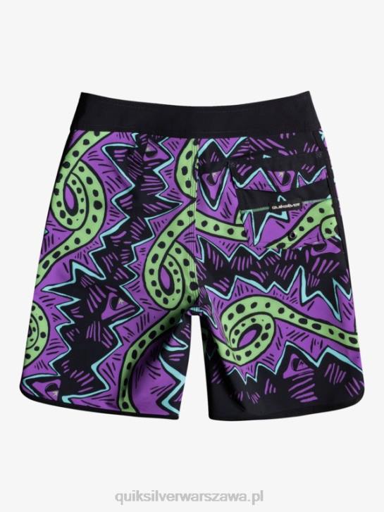 chłopcy Quiksilver 8-16 szorty surfsilk w stylu retro 17 4DBV2329 czarny