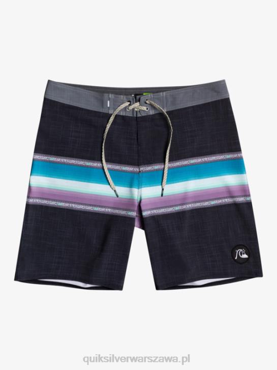 chłopcy Quiksilver 8-16 szorty surfsilk wyblakłe na słońcu 17 4DBV2280 czarny