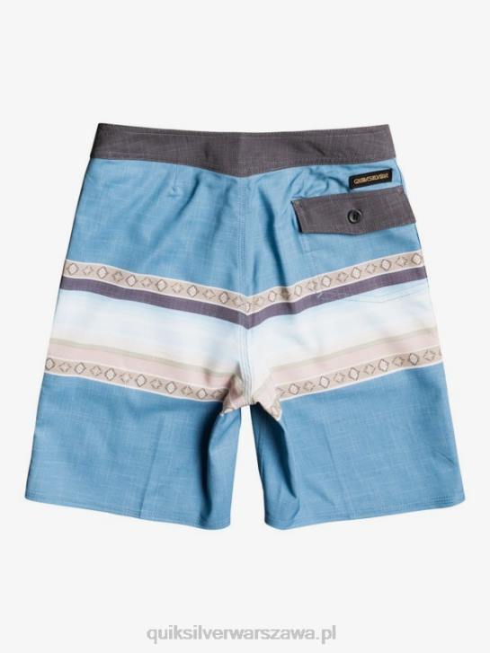 chłopcy Quiksilver 8-16 szorty surfsilk wyblakłe na słońcu 17 4DBV2281 niebieskie niebo