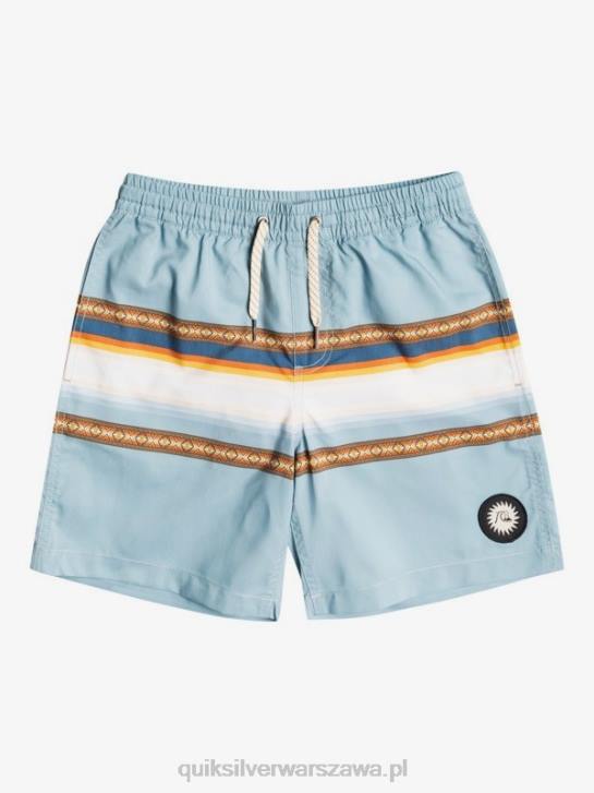 chłopcy Quiksilver 8-16 wyblakłych od słońca 15 salw z recyklingu 4DBV2320 błękit cytadeli