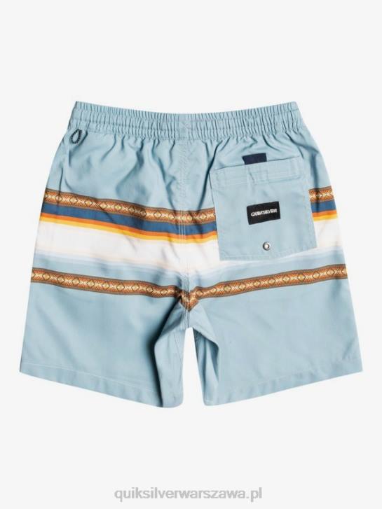 chłopcy Quiksilver 8-16 wyblakłych od słońca 15 salw z recyklingu 4DBV2320 błękit cytadeli