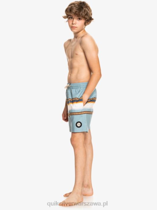 chłopcy Quiksilver 8-16 wyblakłych od słońca 15 salw z recyklingu 4DBV2320 błękit cytadeli