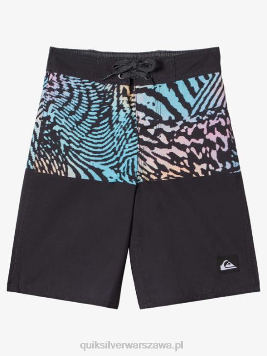 chłopcy Quiksilver Boardshorty 2-7 na co dzień 14 szt 4DBV1893 czarny