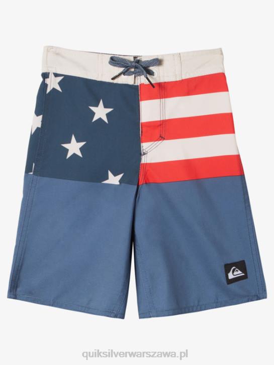 chłopcy Quiksilver Boardshorty 2-7 na co dzień 14 szt 4DBV1894 marynarka o północy