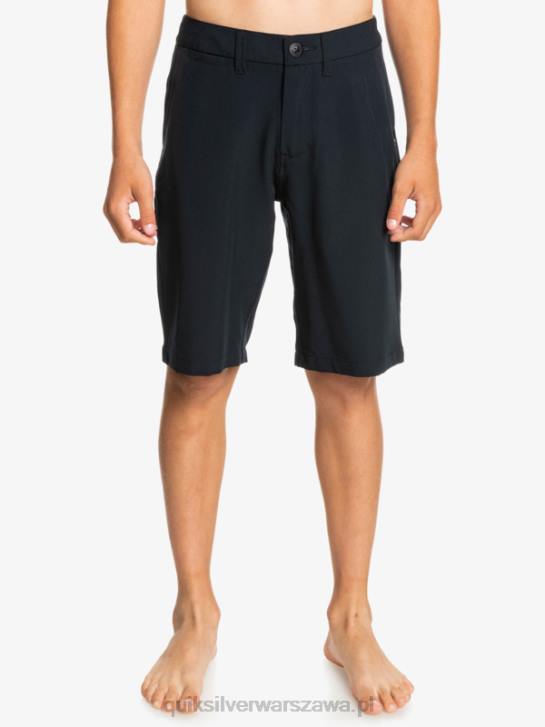chłopcy Quiksilver Boardshorty 8-16 ocean union 19 amphibian 4DBV1933 czarny