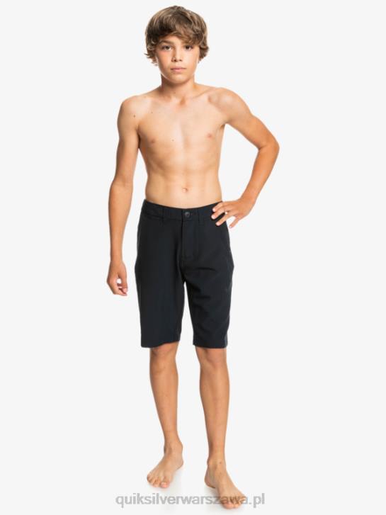 chłopcy Quiksilver Boardshorty 8-16 ocean union 19 amphibian 4DBV1933 czarny