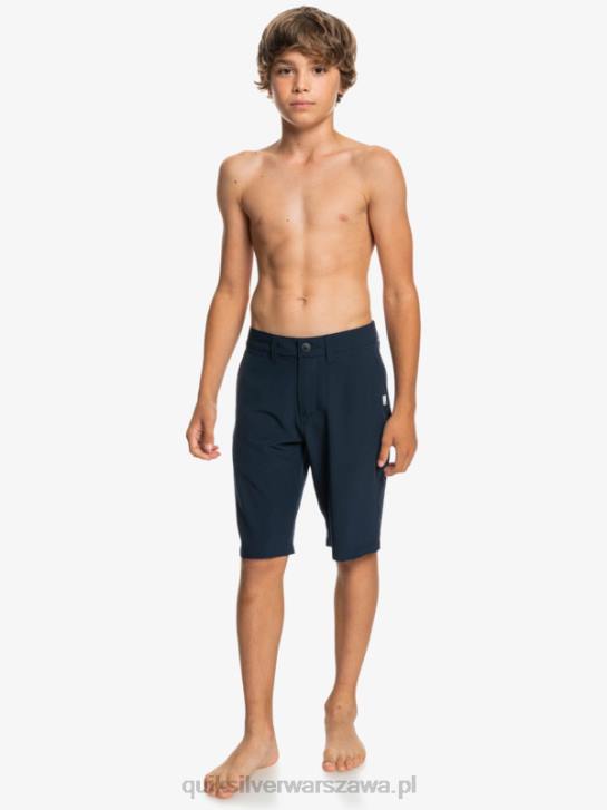 chłopcy Quiksilver Boardshorty 8-16 ocean union 19 amphibian 4DBV1934 granatowa marynarka