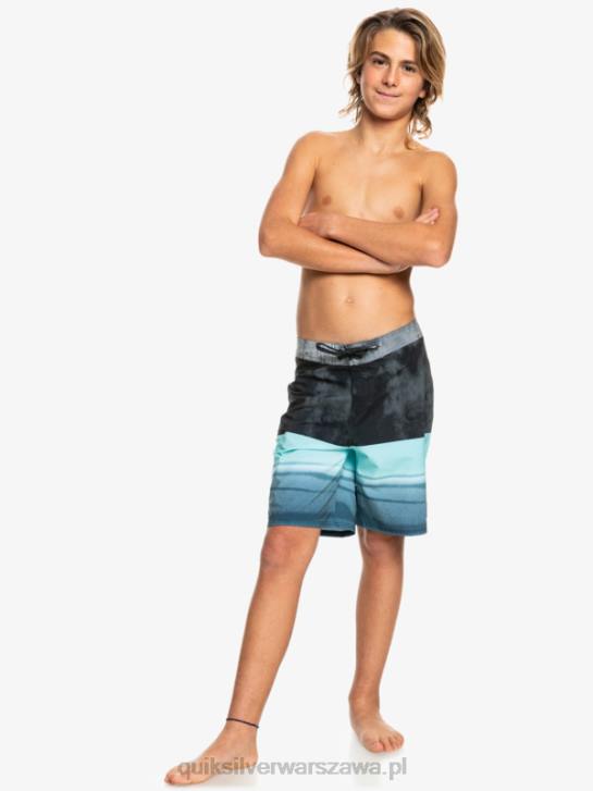 chłopcy Quiksilver Szorty 8-16 surfsilk five-0 17 4DBV2298 czarny