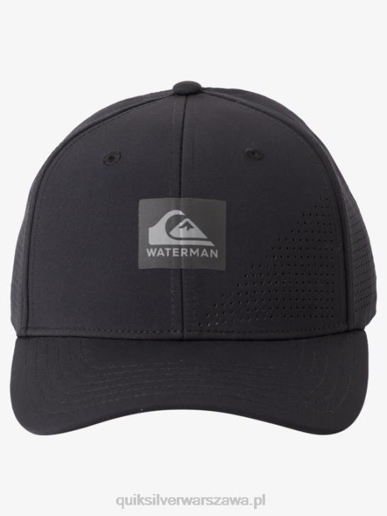 mężczyźni Quiksilver Czapka Waterman Perf Turf Snapback 4DBV1007 czarny