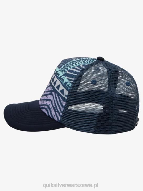 mężczyźni Quiksilver Czapka trucker buzzard coop 4DBV1052 Stalowa brama