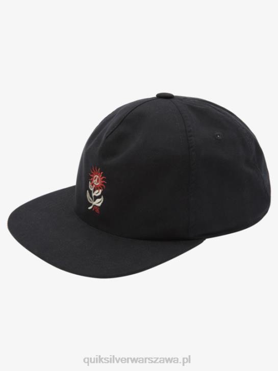 mężczyźni Quiksilver Czapka z daszkiem Surfwash 4DBV988 czarny