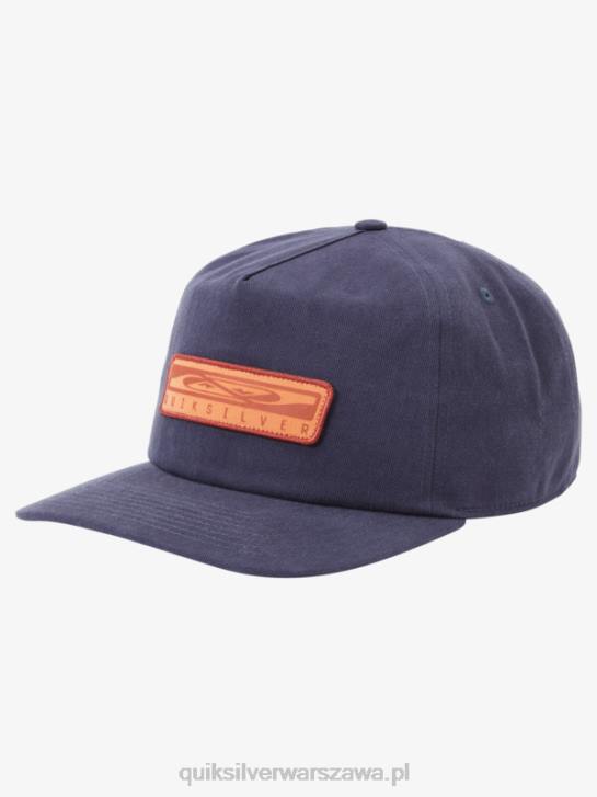 mężczyźni Quiksilver Czapka z daszkiem Wheeler 4DBV694 granatowa marynarka