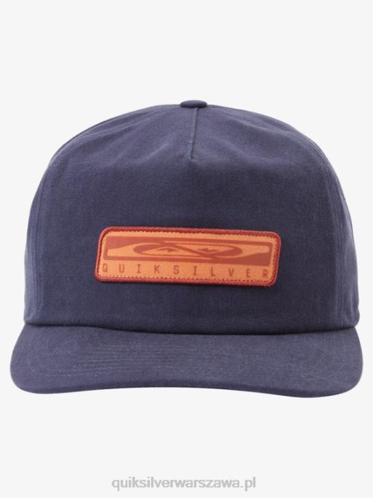 mężczyźni Quiksilver Czapka z daszkiem Wheeler 4DBV694 granatowa marynarka