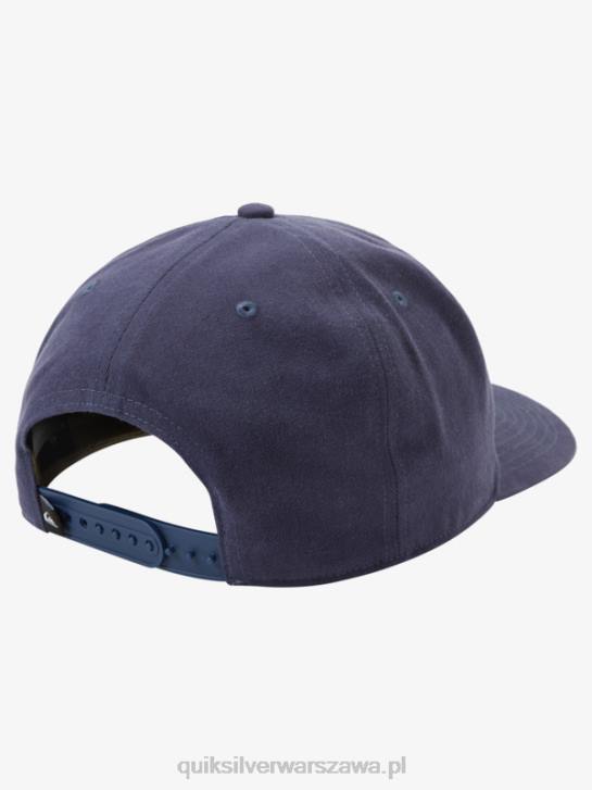 mężczyźni Quiksilver Czapka z daszkiem Wheeler 4DBV694 granatowa marynarka