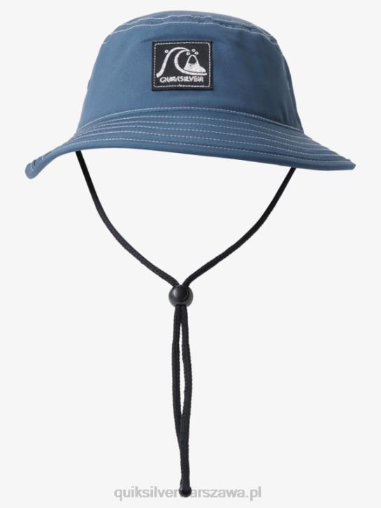 mężczyźni Quiksilver Oryginalny kapelusz przeciwsłoneczny Boonie 4DBV931 ciemny łupek