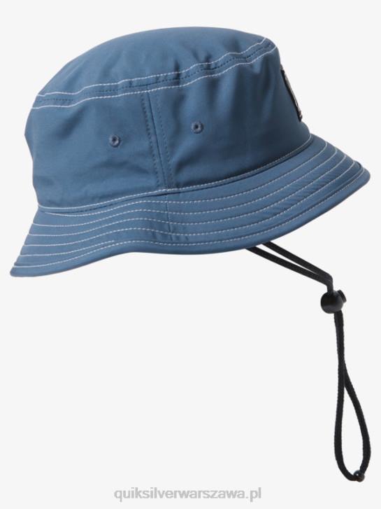 mężczyźni Quiksilver Oryginalny kapelusz przeciwsłoneczny Boonie 4DBV931 ciemny łupek