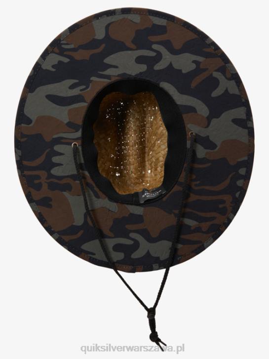 mężczyźni Quiksilver Waterman outsider słomkowy kapelusz ratownika 4DBV834 moro