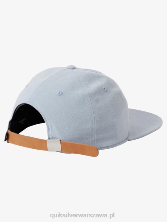 mężczyźni Quiksilver arvo kickback płócienna czapka z daszkiem 4DBV1687 Ashley niebieski
