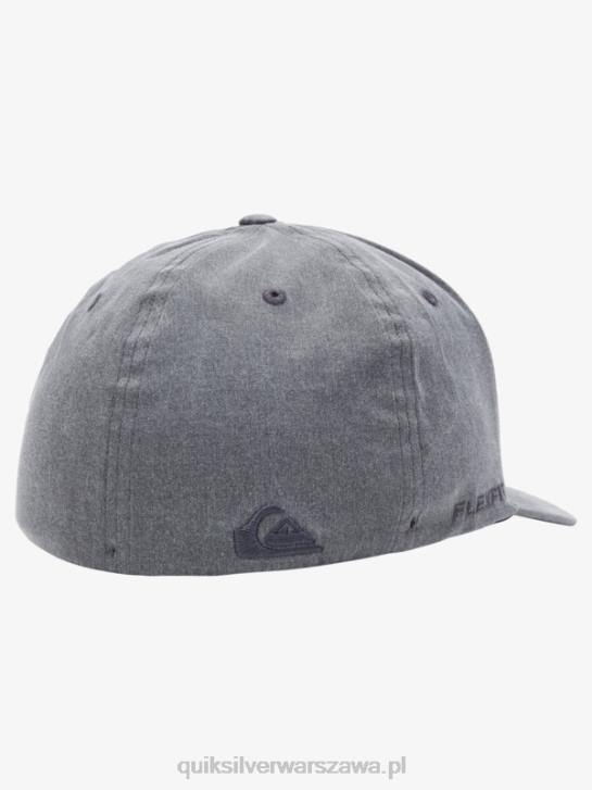 mężczyźni Quiksilver boczna czapka flexfit 4DBV1652 czarny