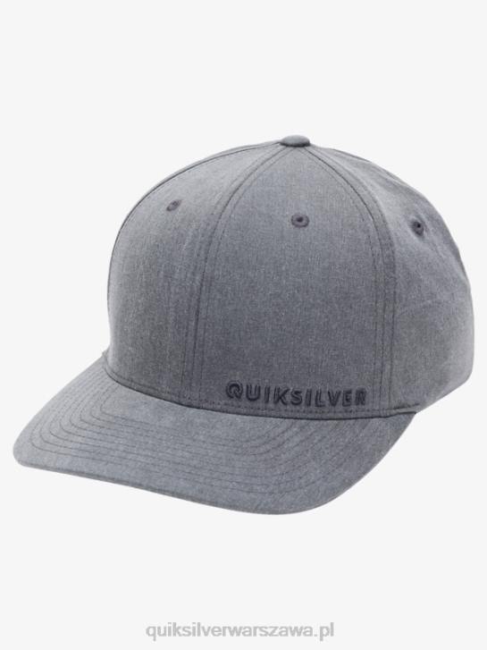 mężczyźni Quiksilver boczna czapka flexfit 4DBV1652 czarny