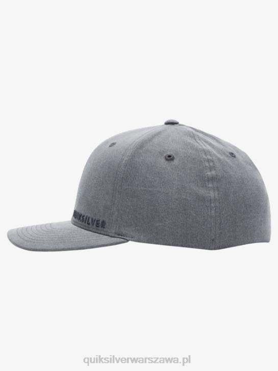 mężczyźni Quiksilver boczna czapka flexfit 4DBV1652 czarny