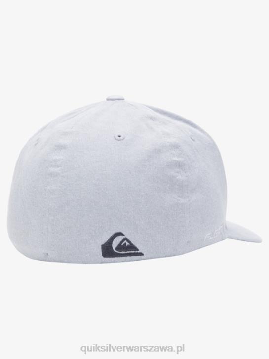 mężczyźni Quiksilver boczna czapka flexfit 4DBV1653 wrzosowy szary